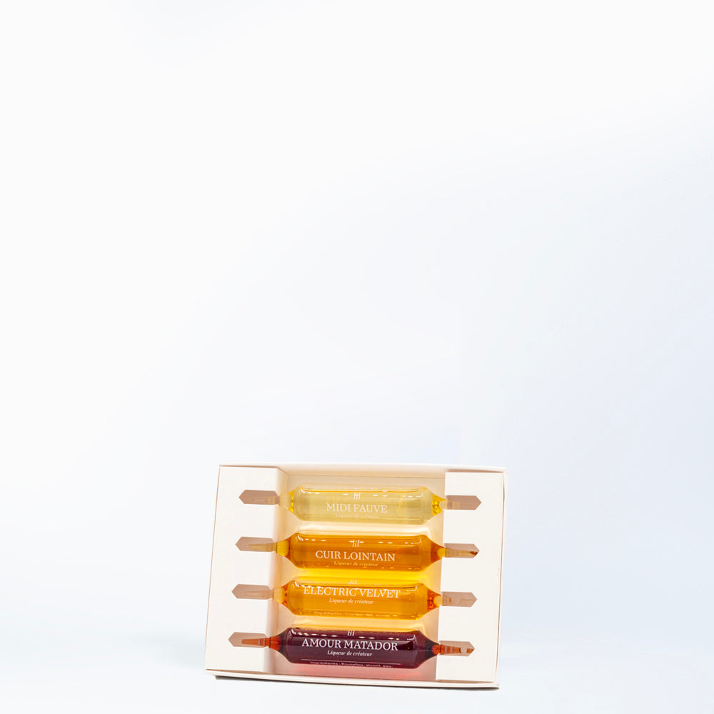 Nuancier de dégustation de liqueurs - HTheoria