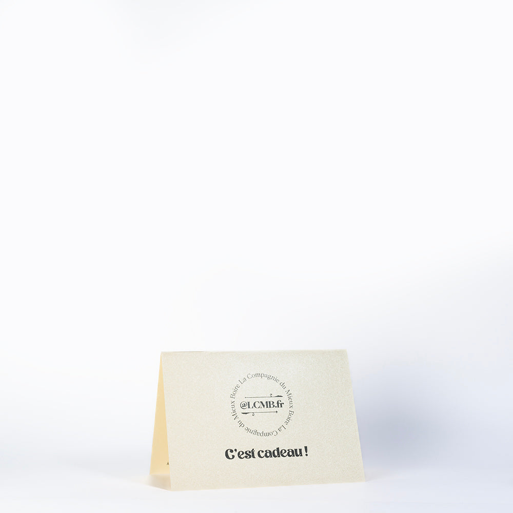 Carte Cadeau Atelier Cocktail